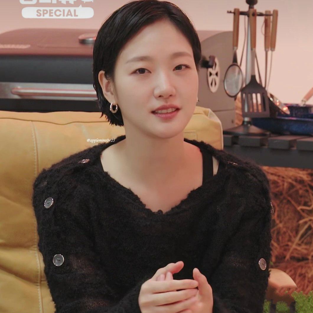 Behind-the-scenes cut of Kim Goeun
