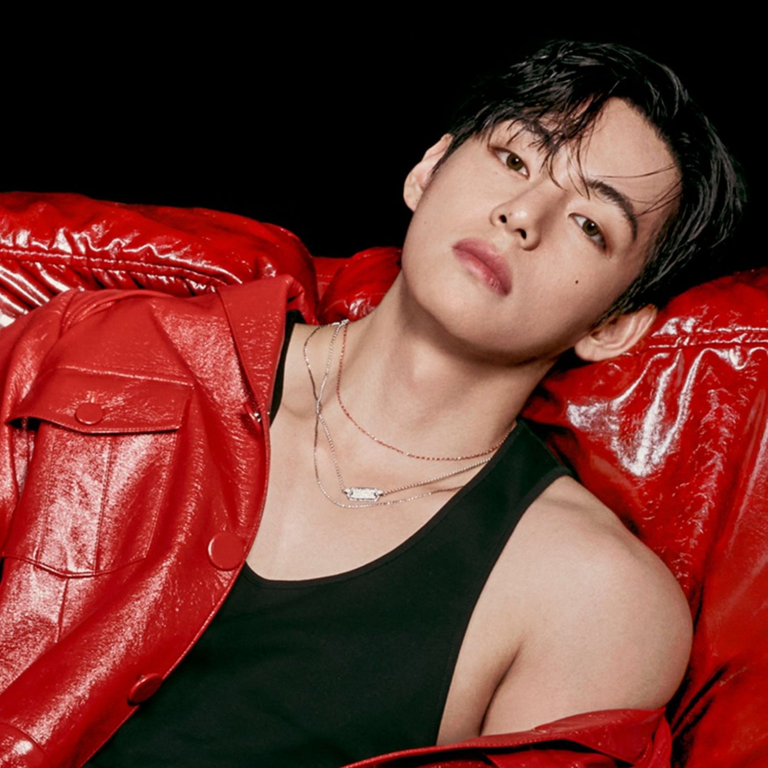 A moment captured by a fan of Kim Taehyung (V)