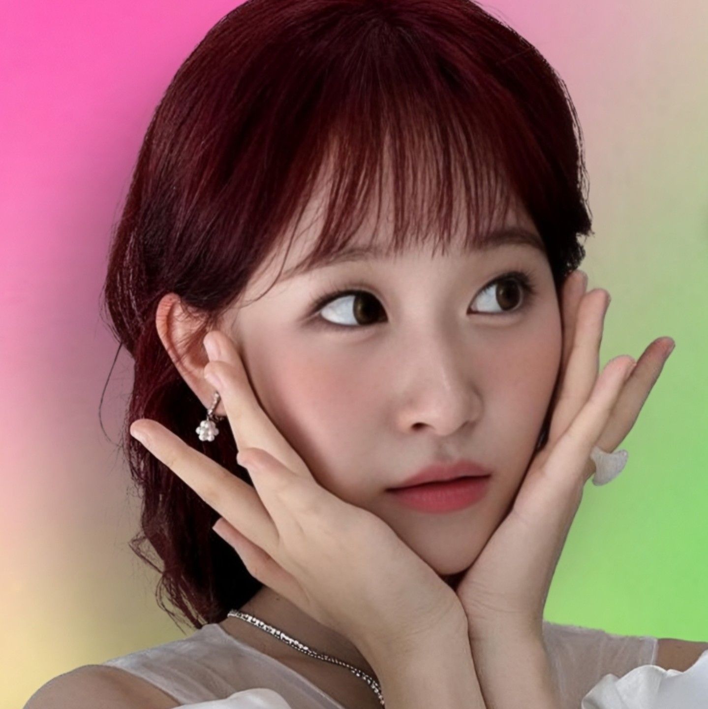 Momen yang diabadikan oleh penggemar Kim Dahyun