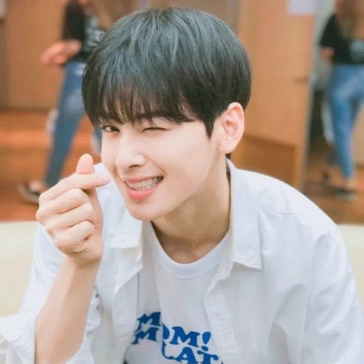 Momen yang diabadikan oleh penggemar Cha Eunwoo