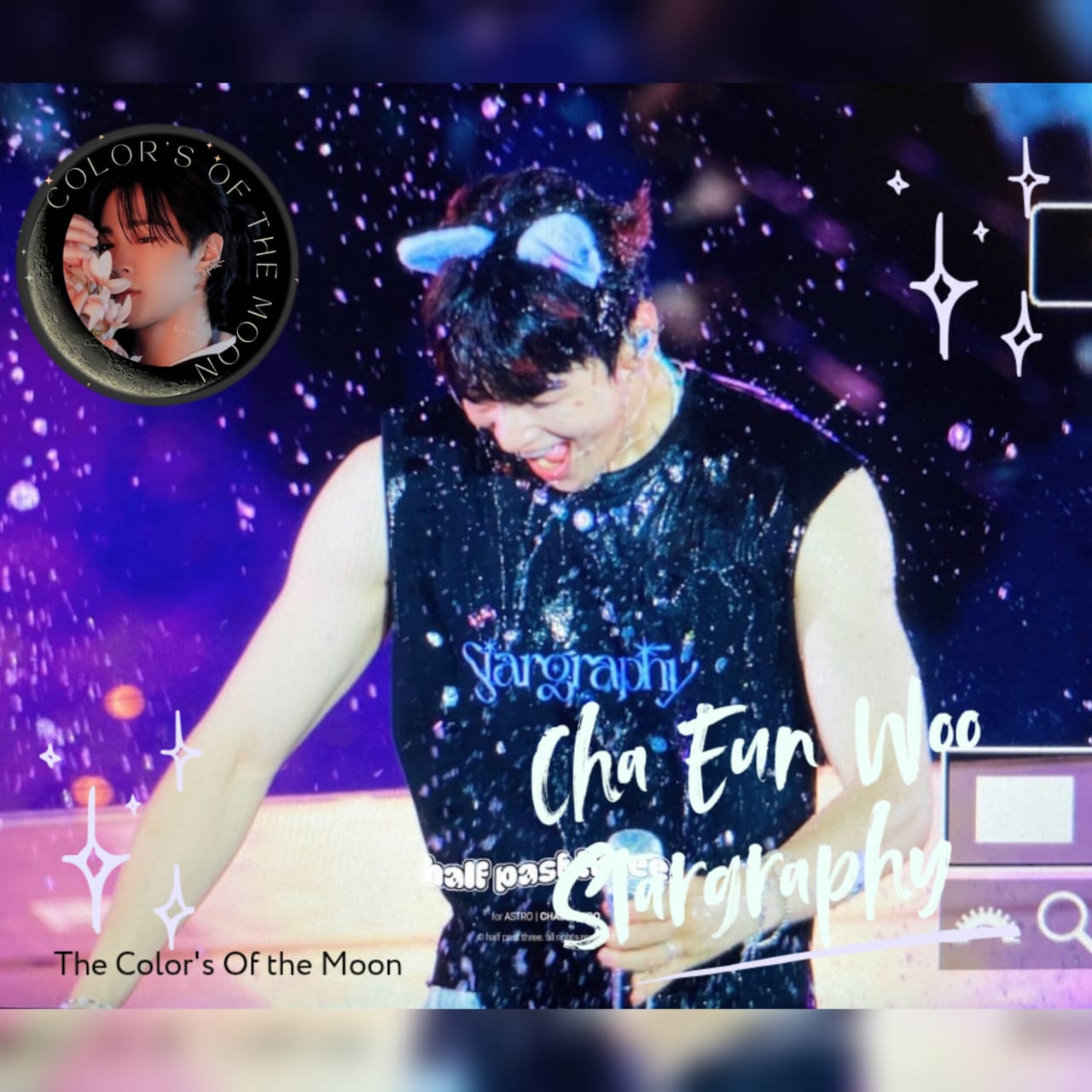 A moment captured by a fan of Cha Eunwoo
