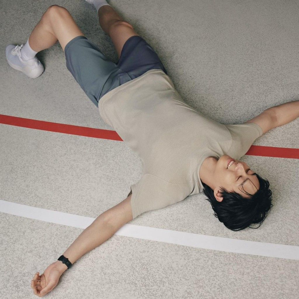 Behind-the-scenes cut of Park Seojoon