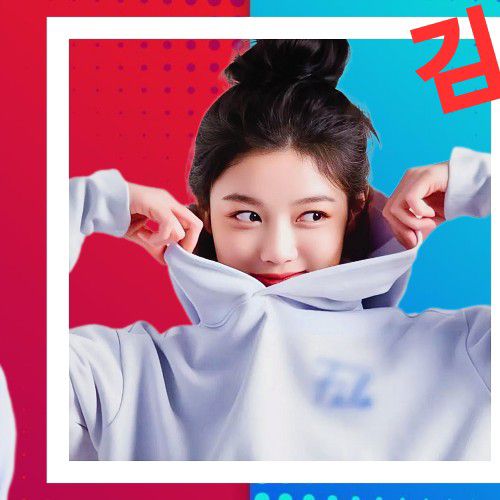 Behind-the-scenes cut of Kim Youjung