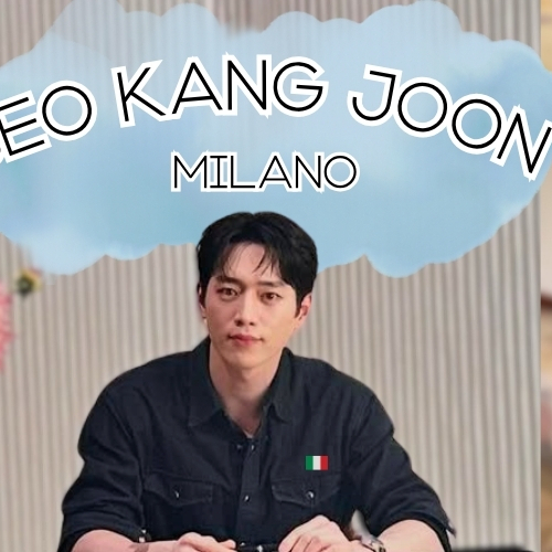 Behind-the-scenes cut of Seo Kangjoon