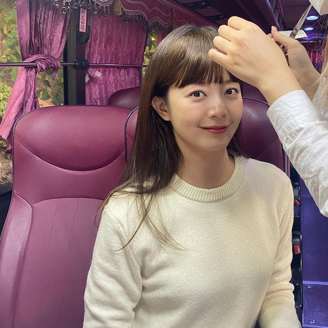Behind-the-scenes cut of Jeon Somin