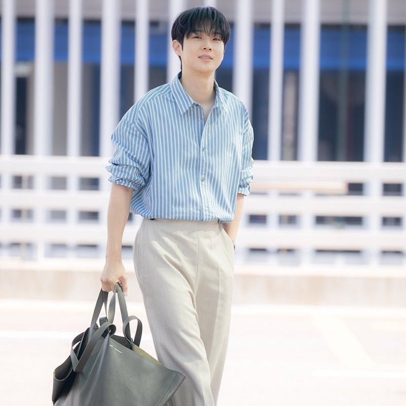 Behind-the-scenes cut of Choi Wooshik