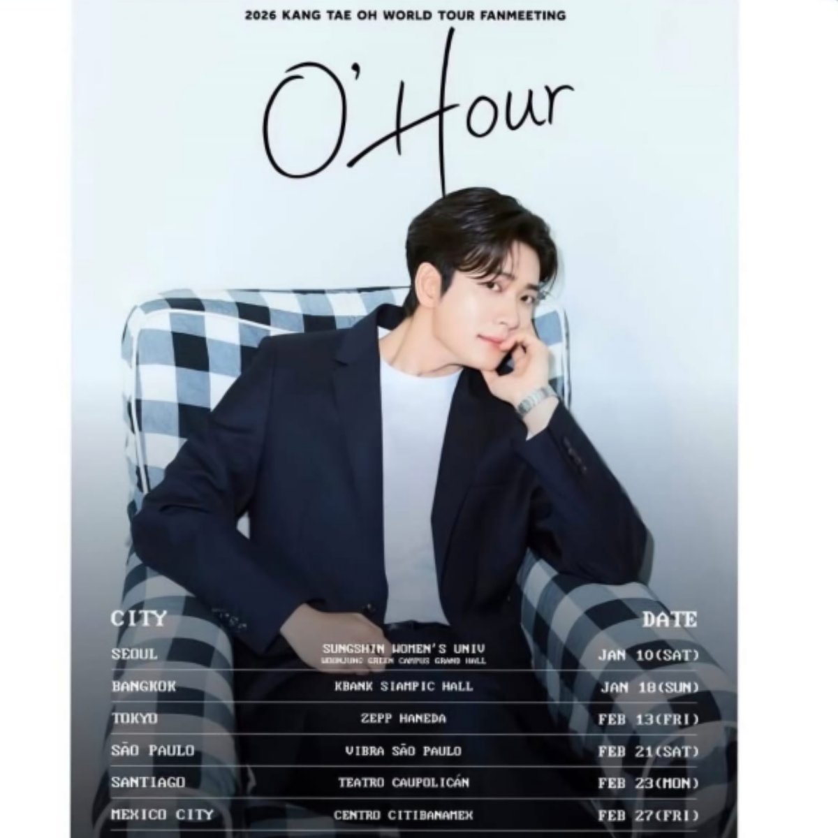 A moment captured by a fan of Kang Taeoh