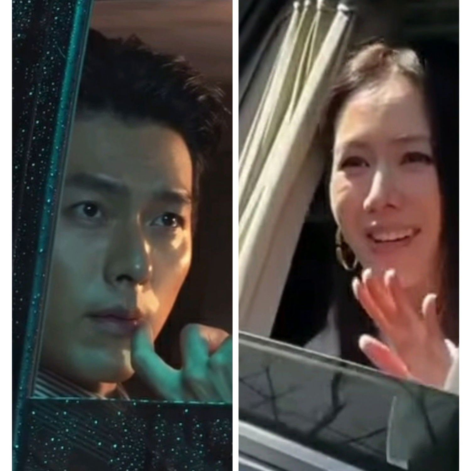 Momen yang diabadikan oleh penggemar Hyun Bin