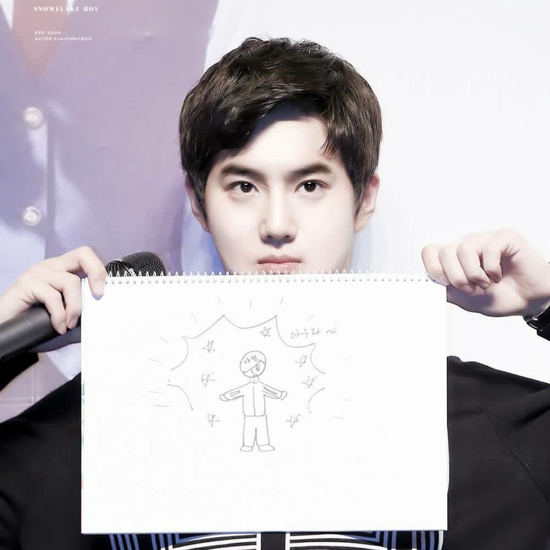 Behind-the-scenes cut of Suho