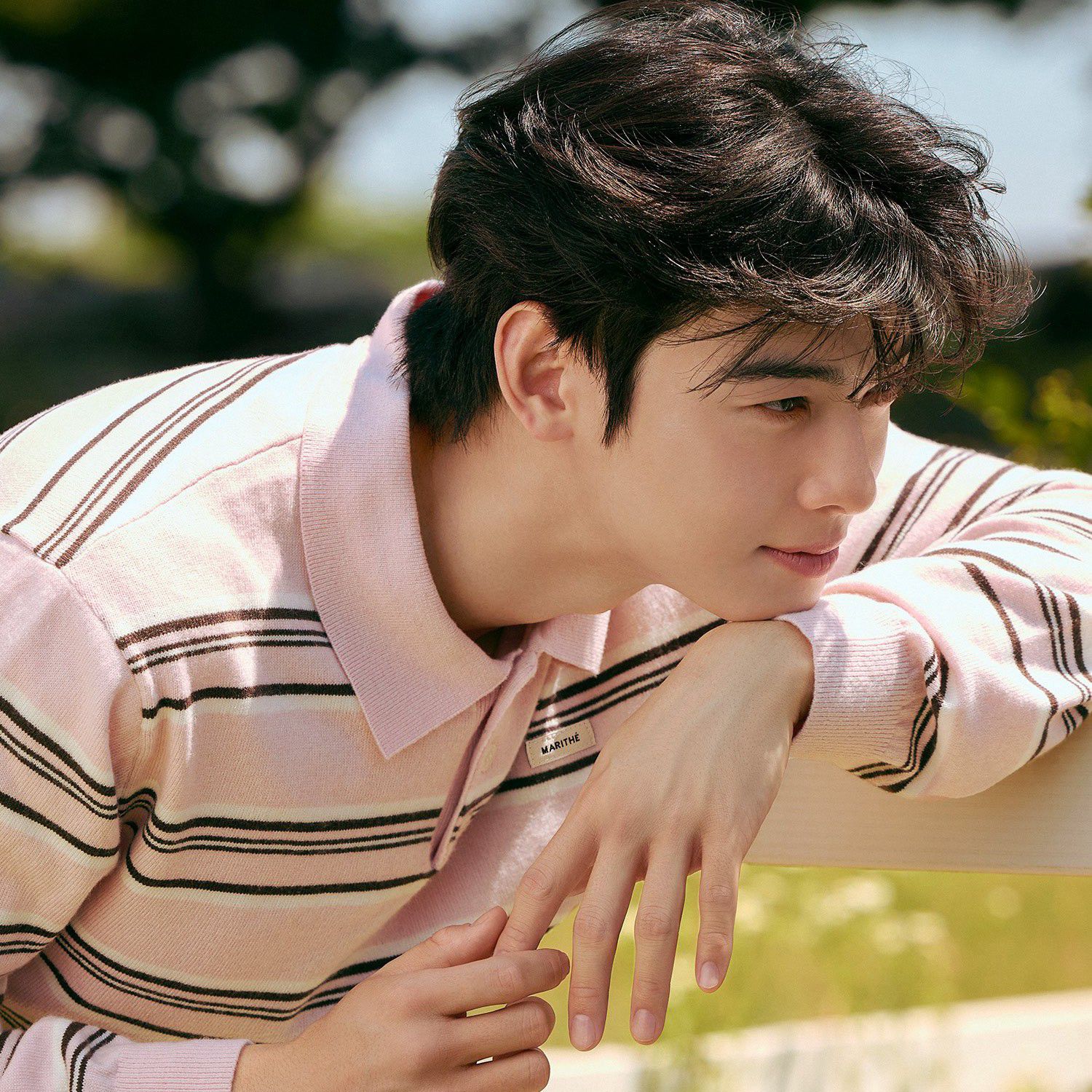 Recent activity shot of Cha Eunwoo