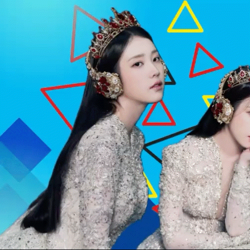 ファンが撮影したIUの瞬間