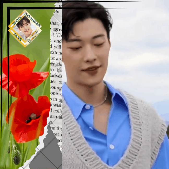 Behind-the-scenes cut of Woo Dohwan