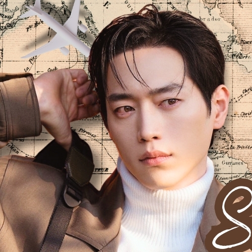 Behind-the-scenes cut of Seo Kangjoon