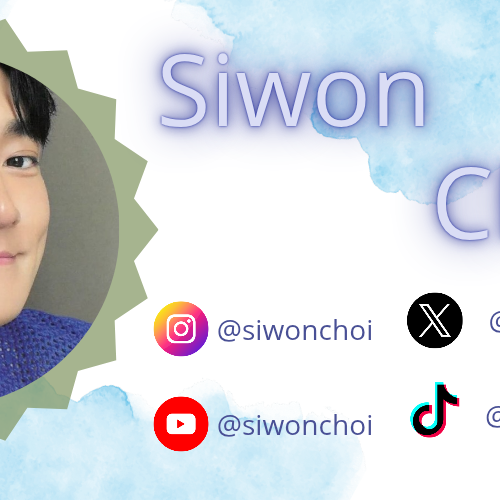 Recent activity shot of Choi Siwon