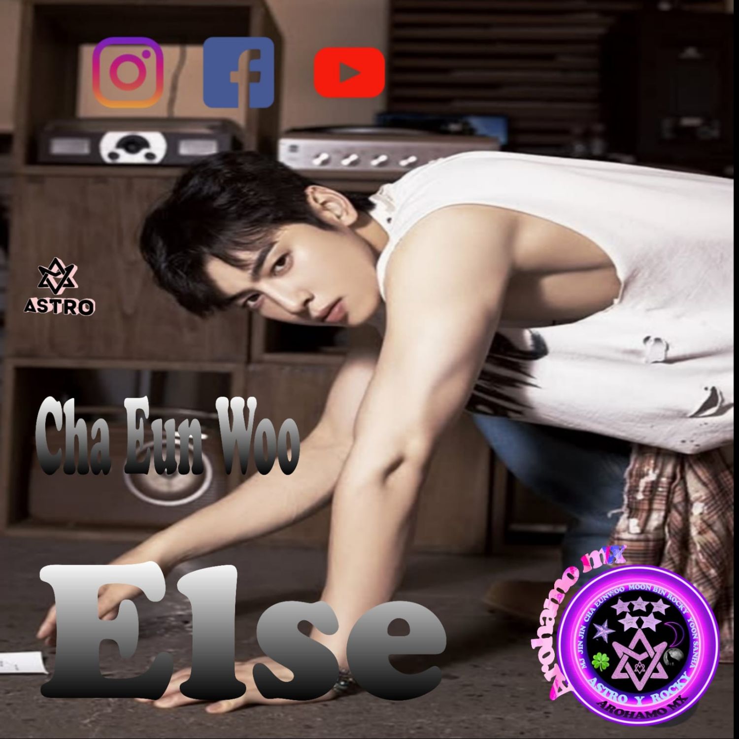 A moment captured by a fan of Cha Eunwoo