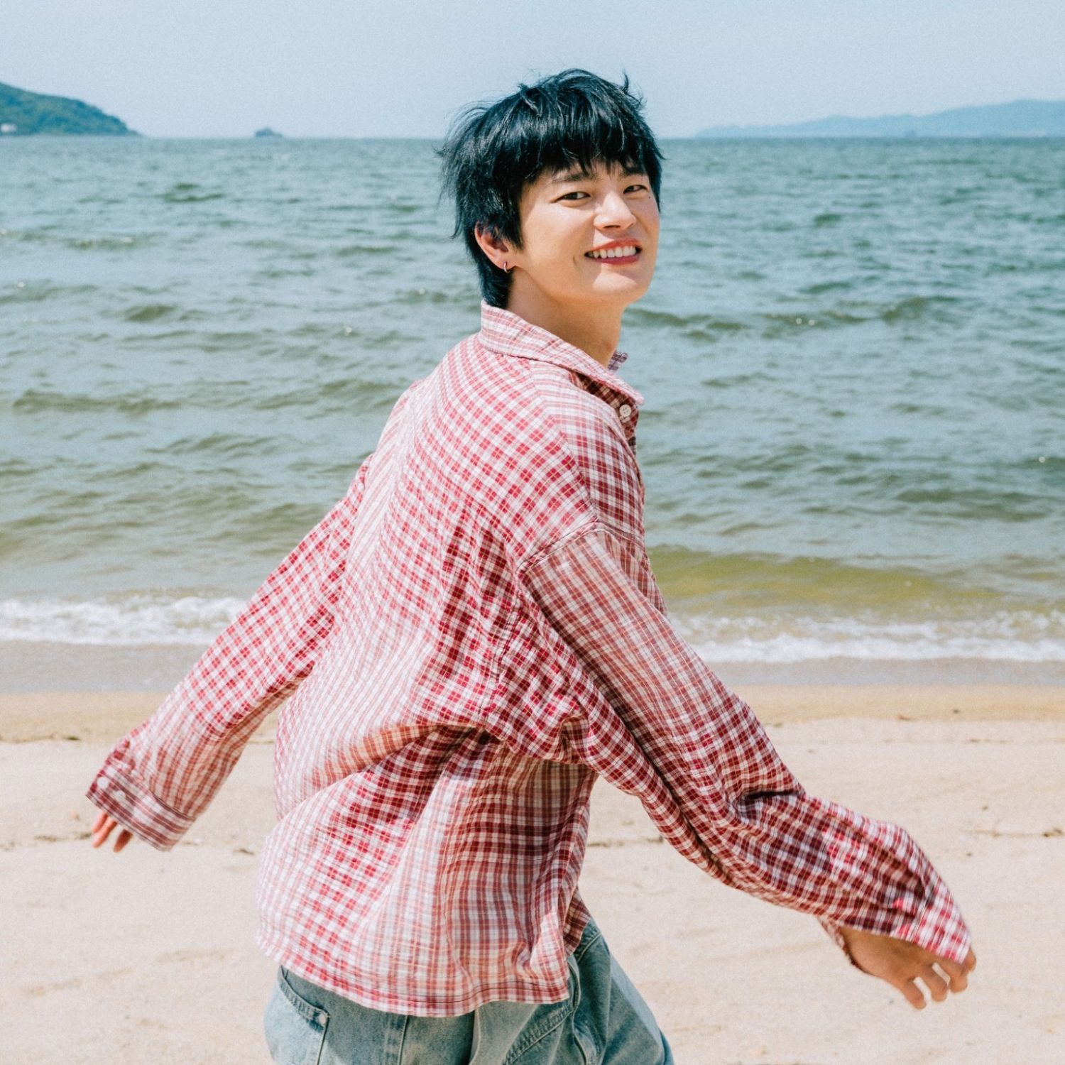 A moment captured by a fan of Seo Inguk
