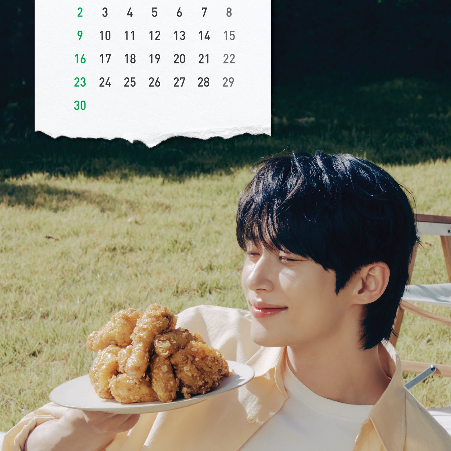 A moment captured by a fan of Byeon Wooseok