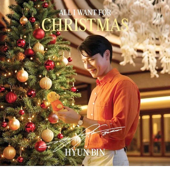 Behind-the-scenes cut of Hyun Bin