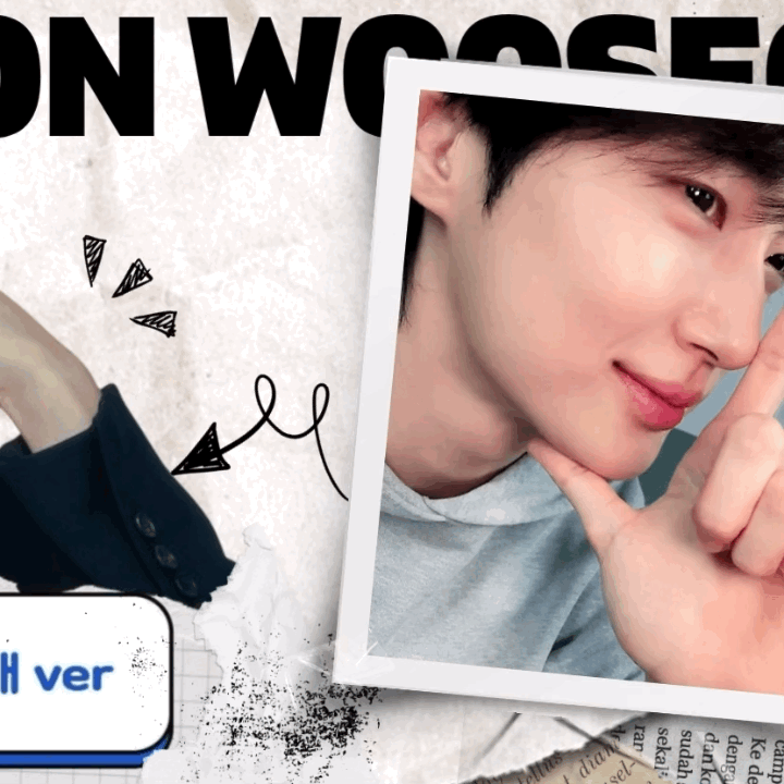 A moment captured by a fan of Byeon Wooseok