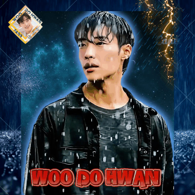 A moment captured by a fan of Woo Dohwan