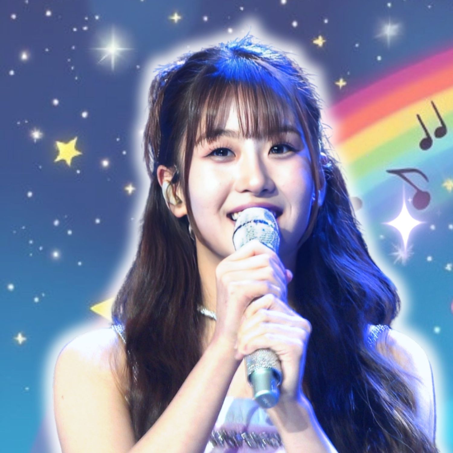 A moment captured by a fan of Oh Yujin