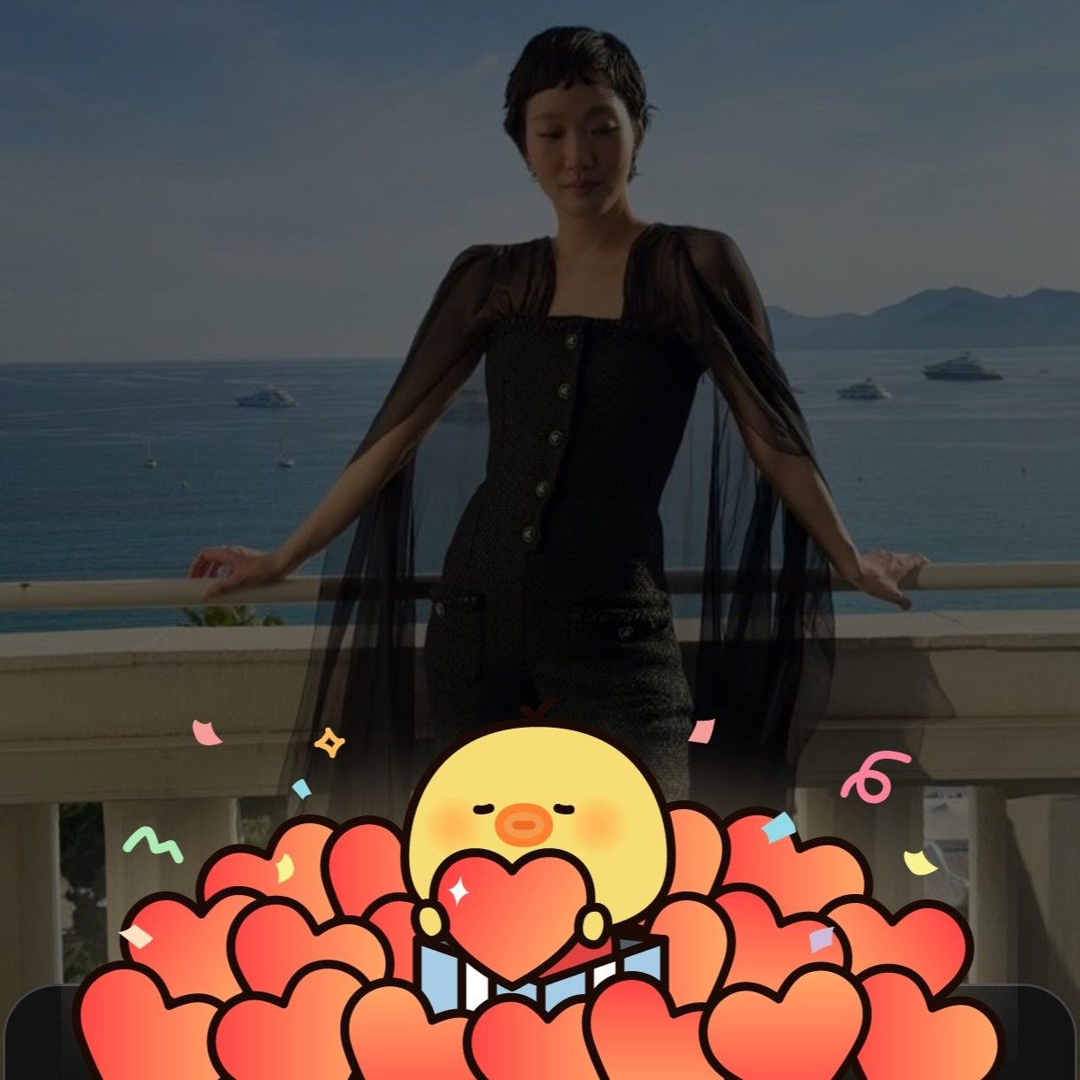 Momen yang diabadikan oleh penggemar Kim Goeun