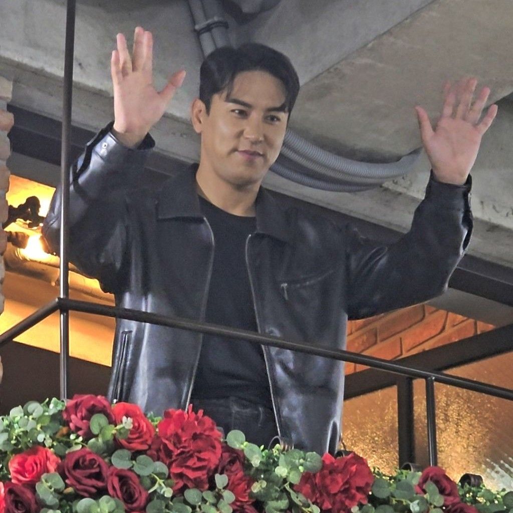 粉絲拍下的張民好瞬間