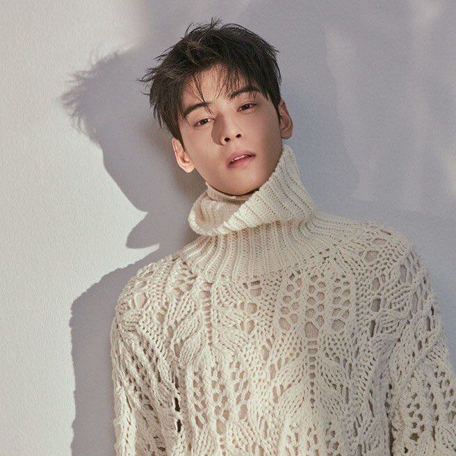 Recent activity shot of Cha Eunwoo