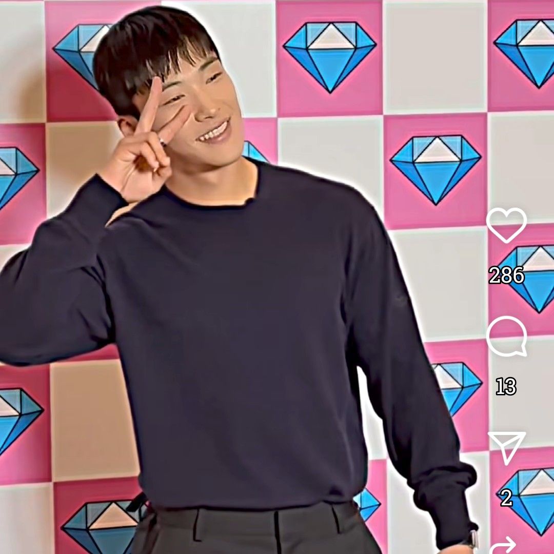Behind-the-scenes cut of Woo Dohwan