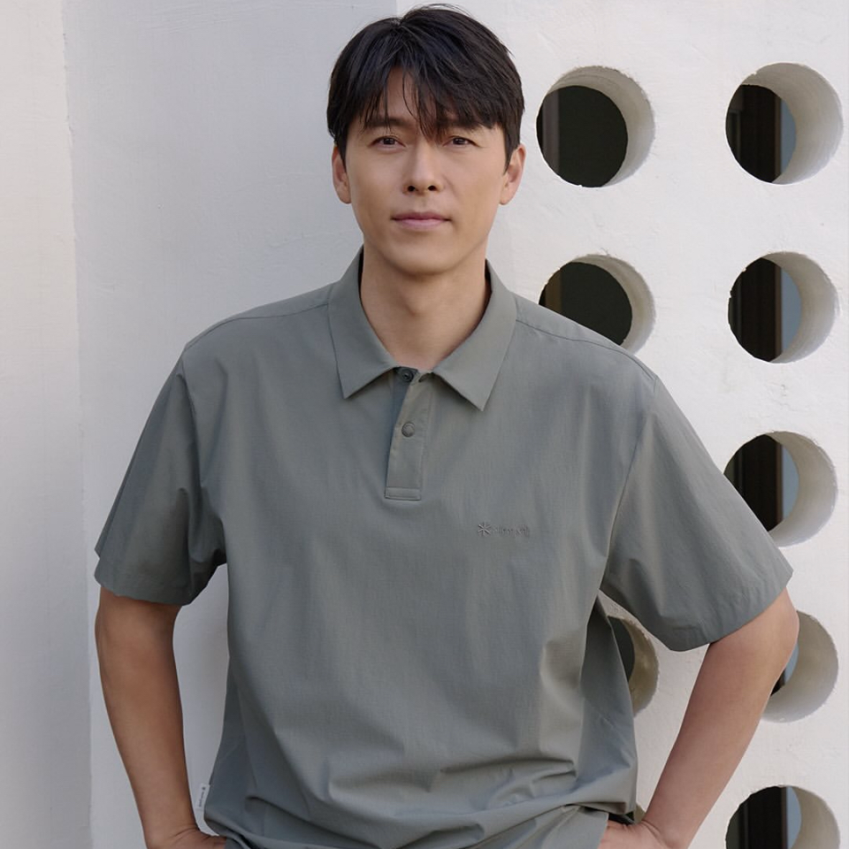 Recent activity shot of Hyun Bin