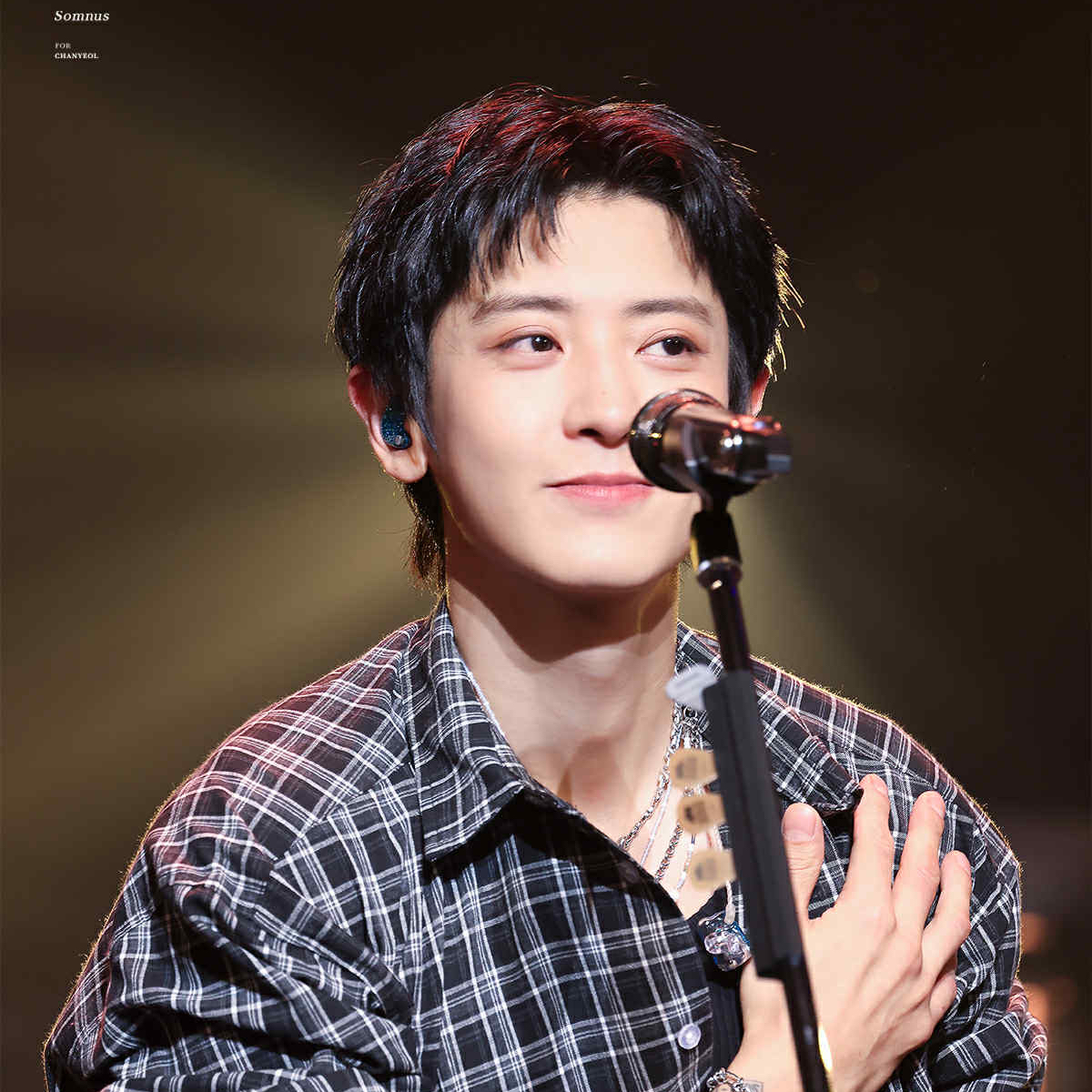 Recent activity shot of Chanyeol