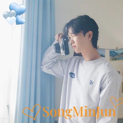 Behind-the-scenes cut of Song Minjun