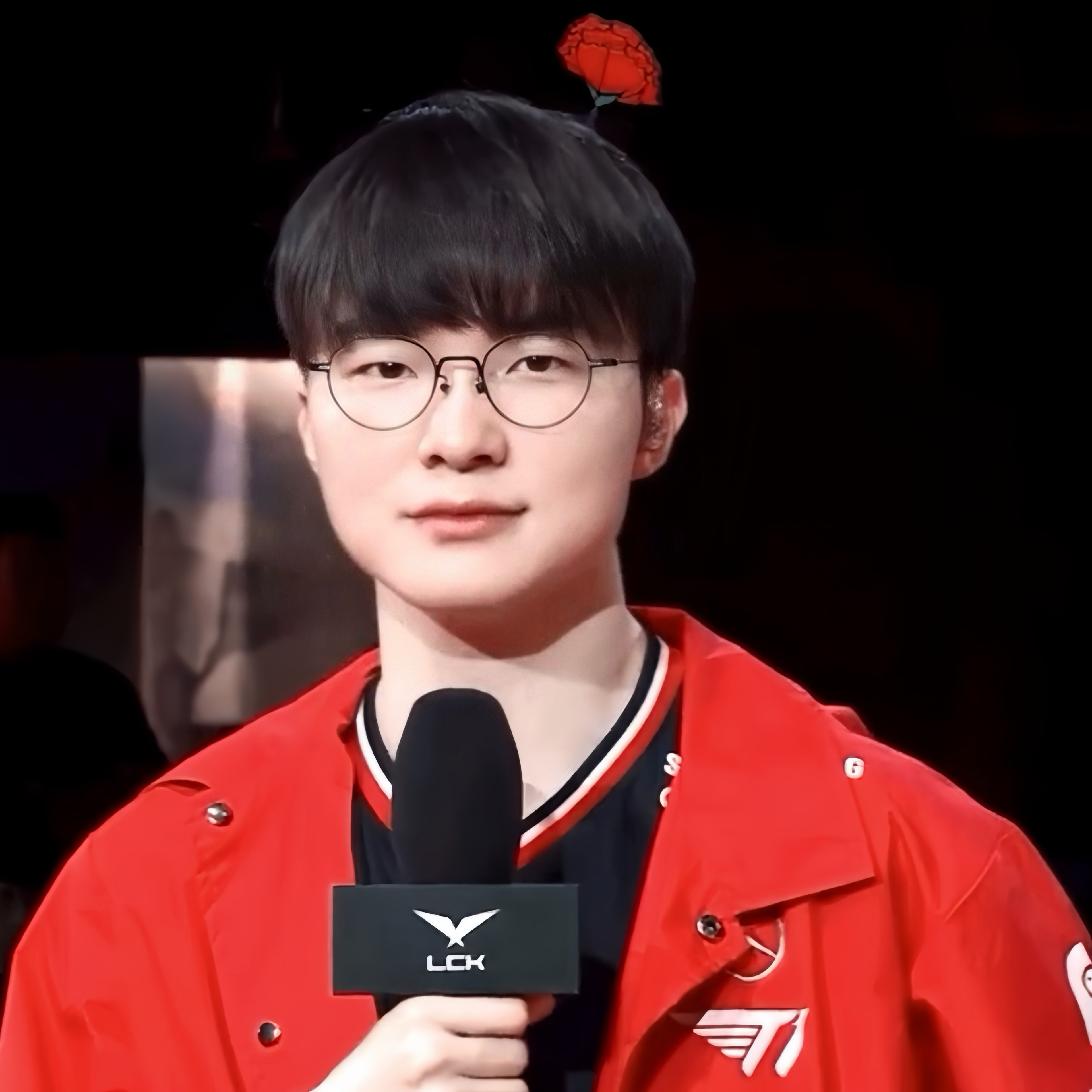 A moment captured by a fan of Faker
