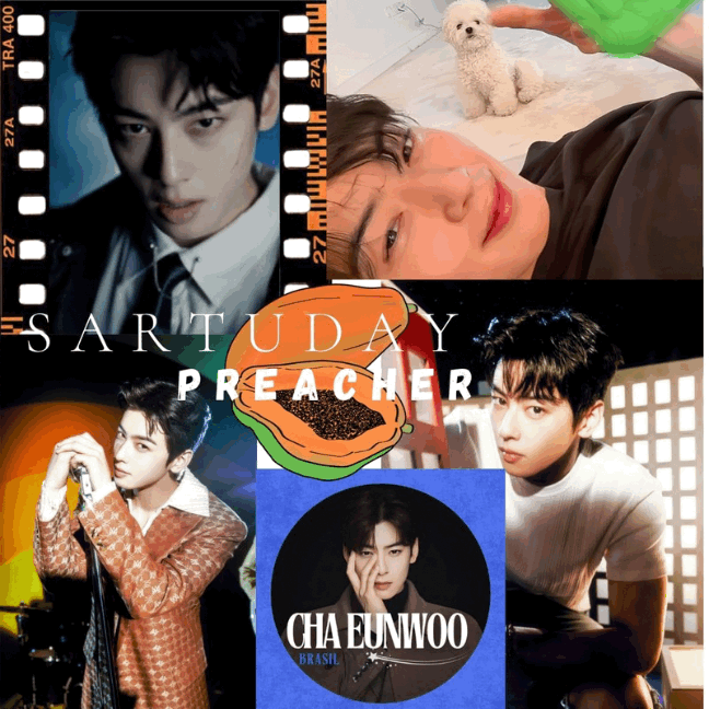 A moment captured by a fan of Cha Eunwoo