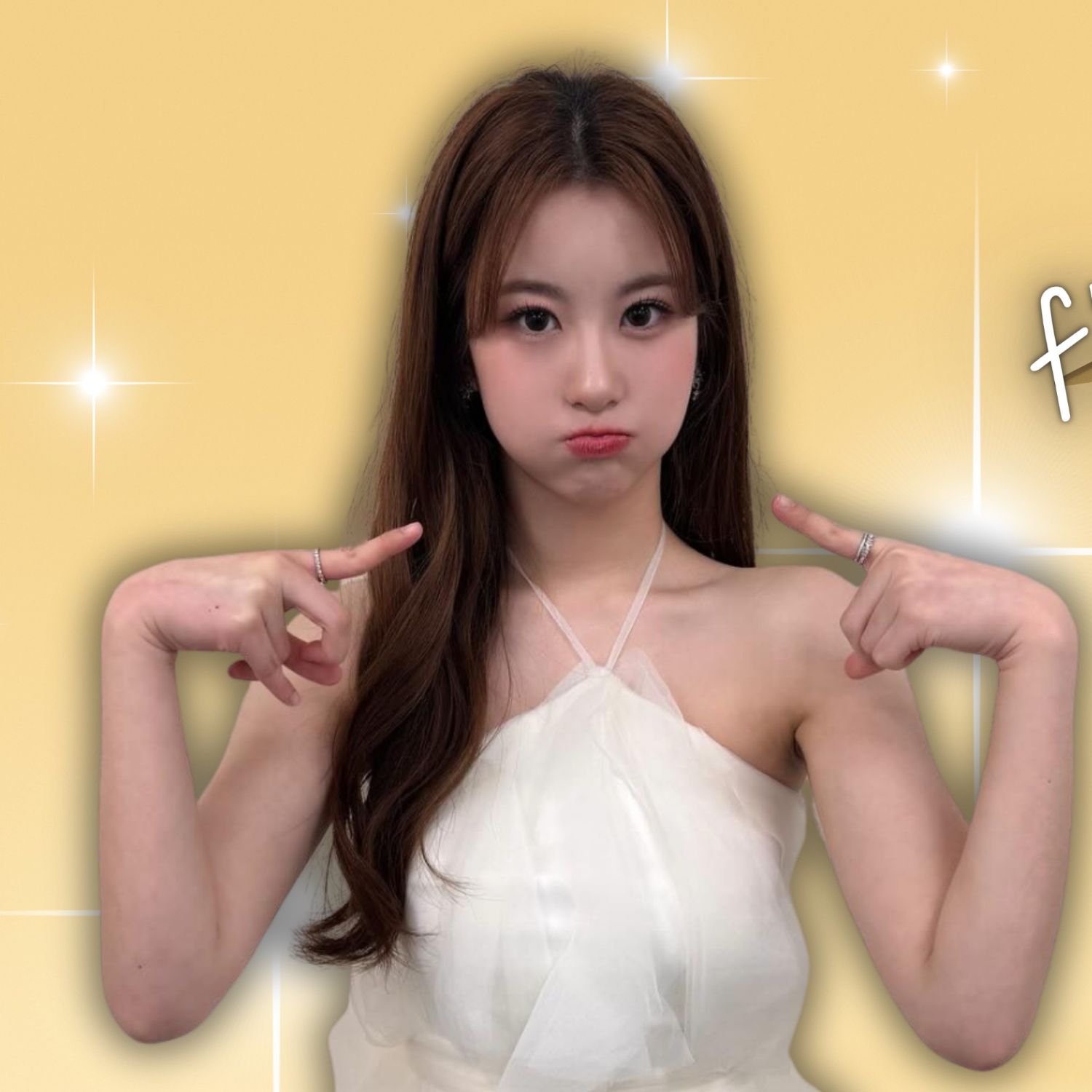 Behind-the-scenes cut of Oh Yujin