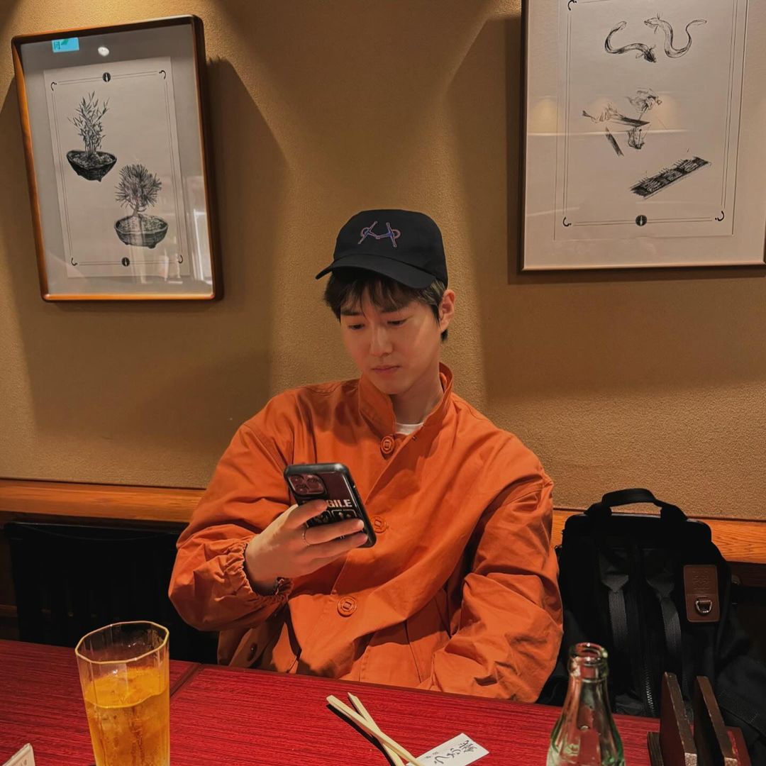 Recent activity shot of Suho