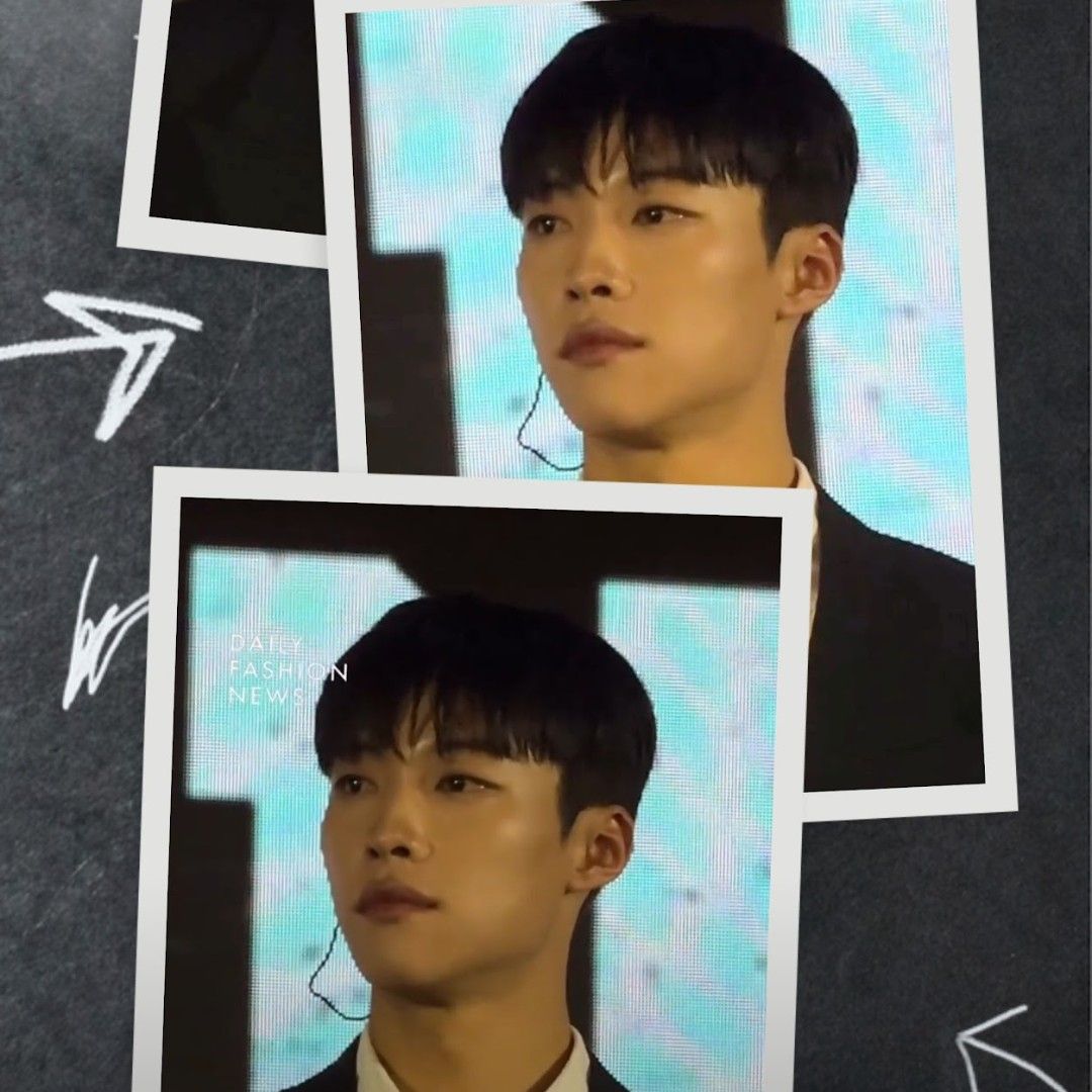 A moment captured by a fan of Woo Dohwan