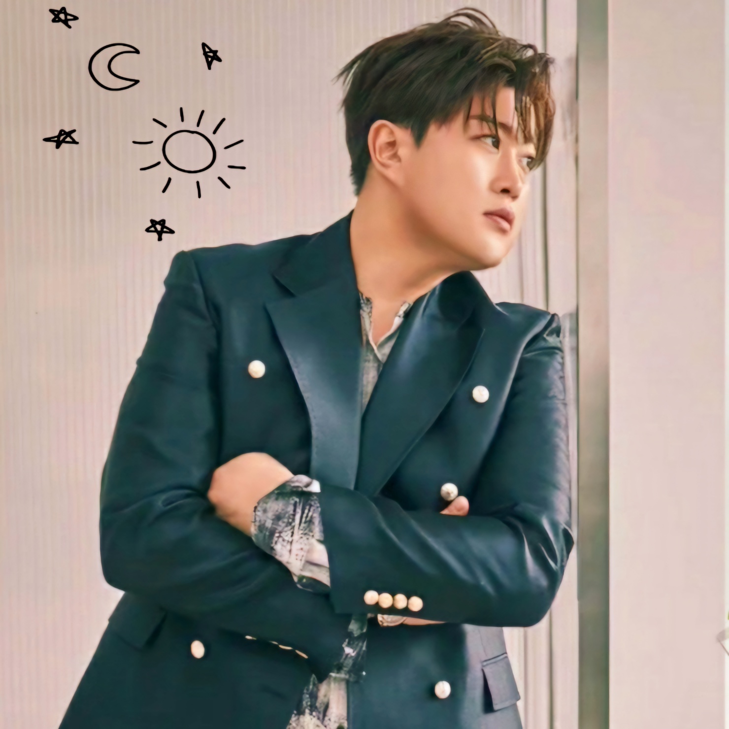 Behind-the-scenes cut of Kim Hojoong
