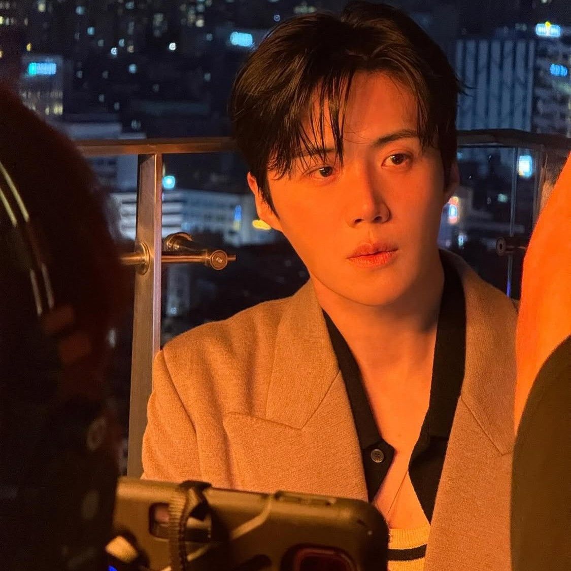 A moment captured by a fan of Kim Seonho