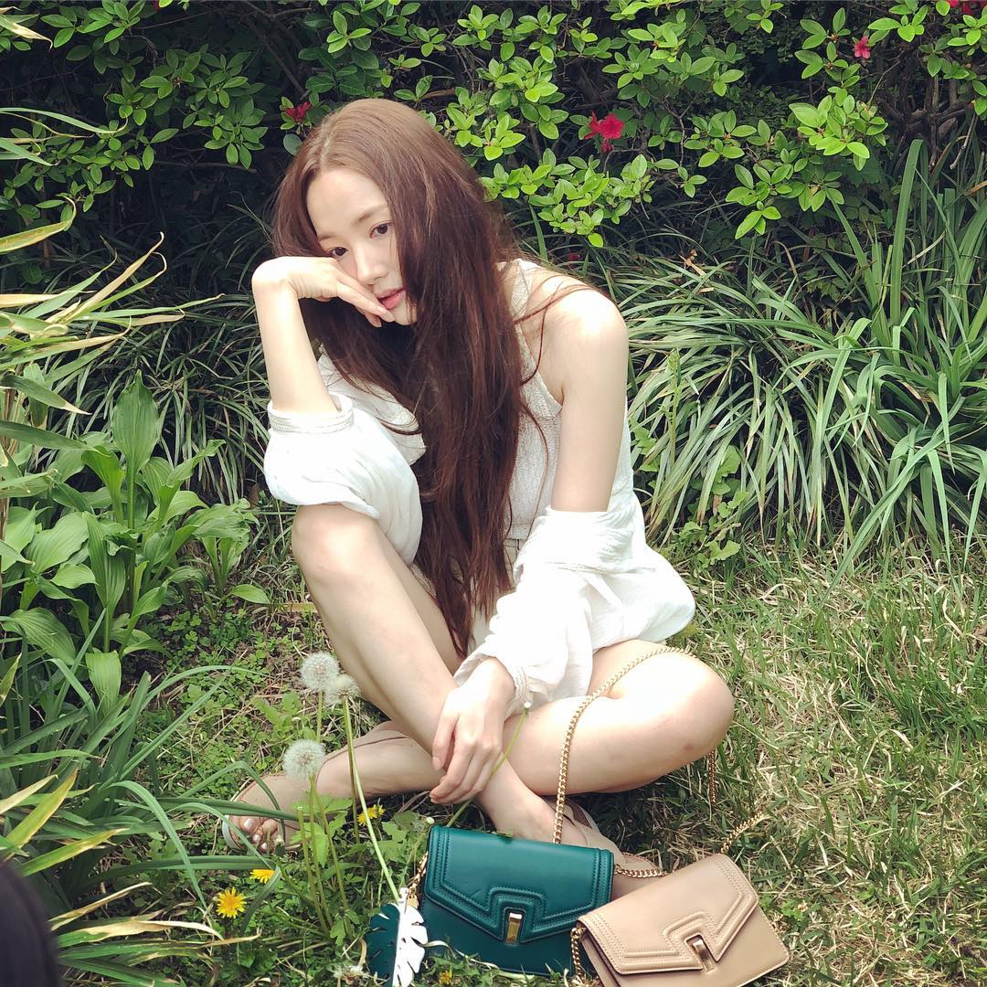 Recent activity shot of Park Minyoung