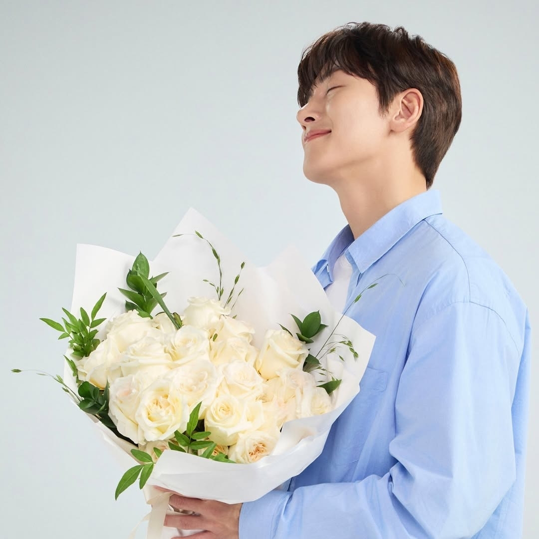 粉丝拍下的池昌旭瞬间