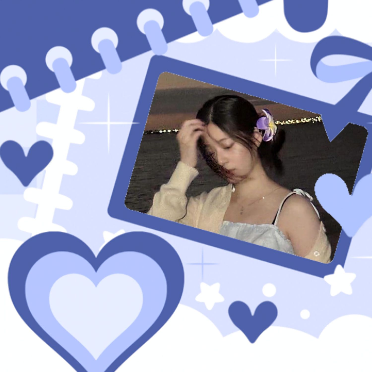 A moment captured by a fan of Kim Minju
