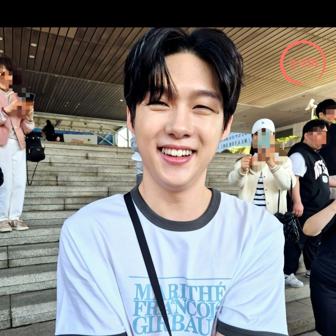 Behind-the-scenes cut of Choi Jaemyeong