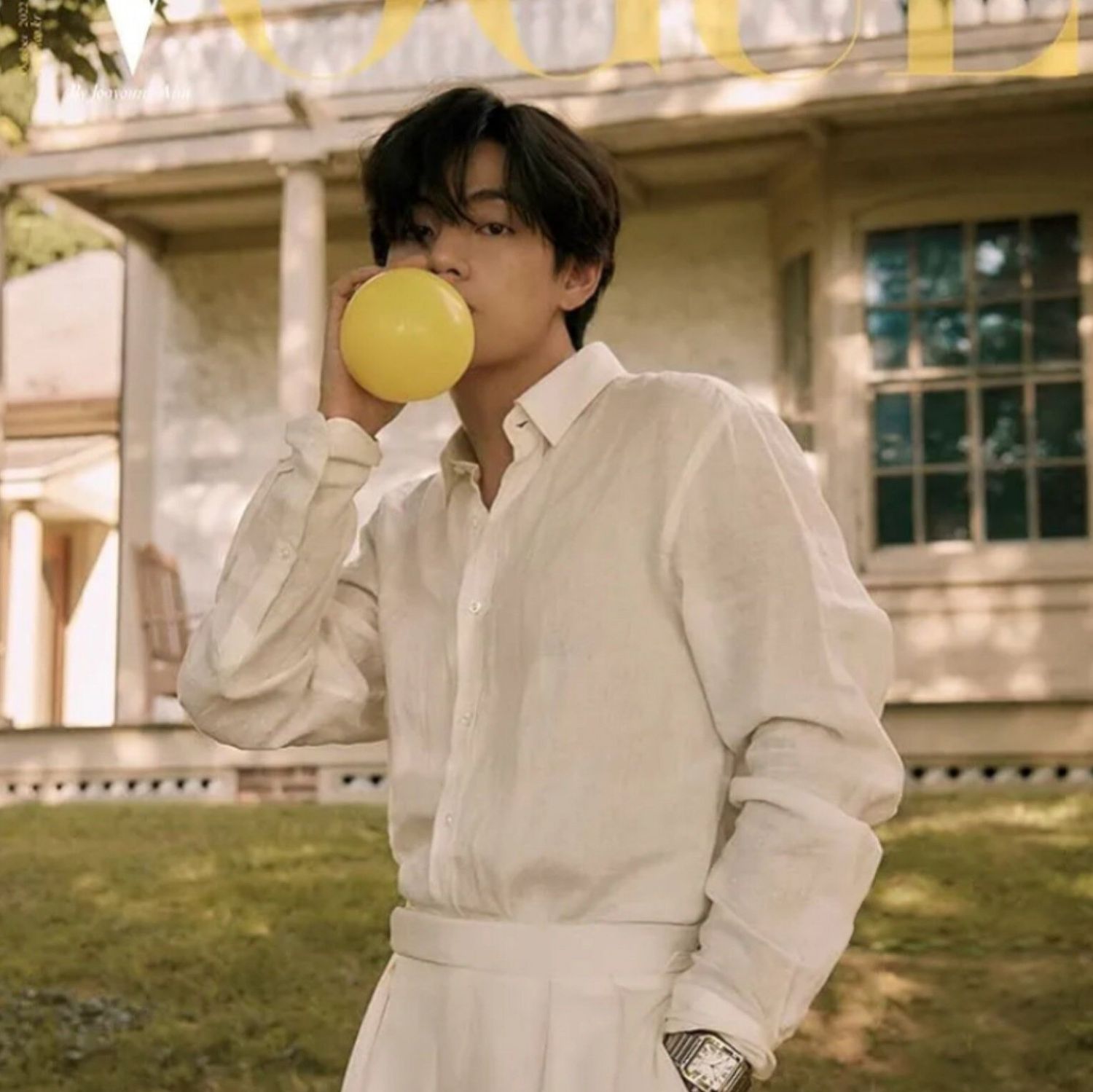 Behind-the-scenes cut of Kim Taehyung (V)