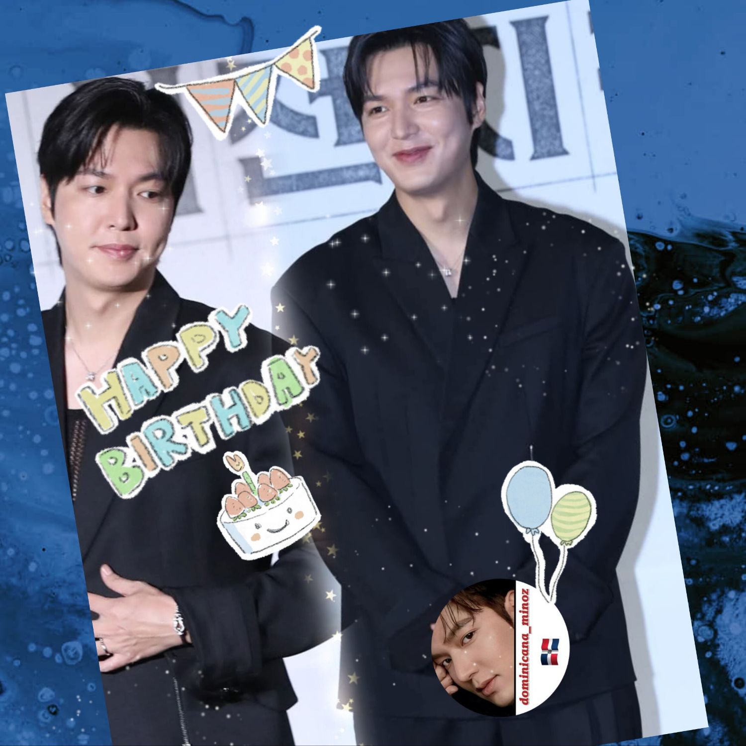 Recent activity shot of Lee Minho