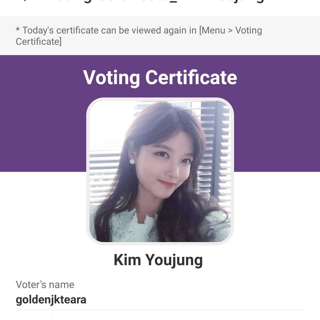 Latest photo of Kim Youjung