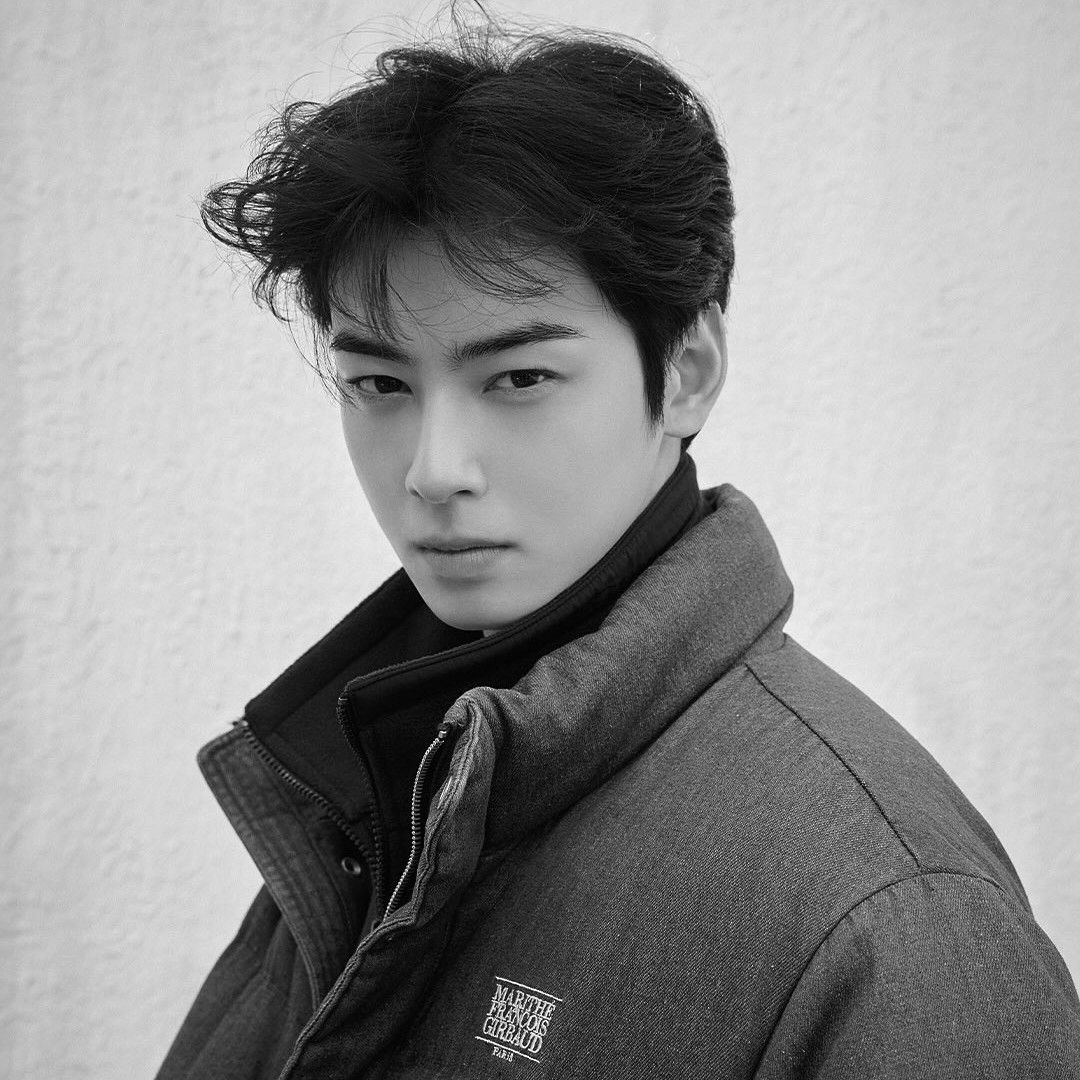 Behind-the-scenes cut of Cha Eunwoo