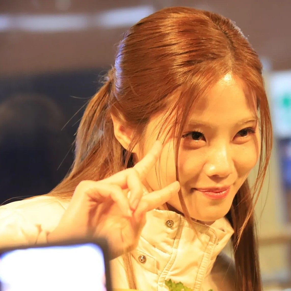A moment captured by a fan of Bae Ahyeon