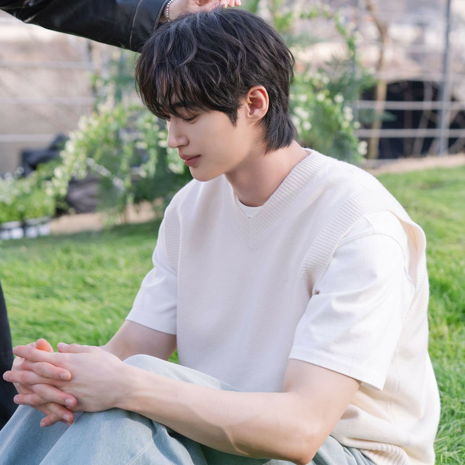 Recent activity shot of Byeon Wooseok