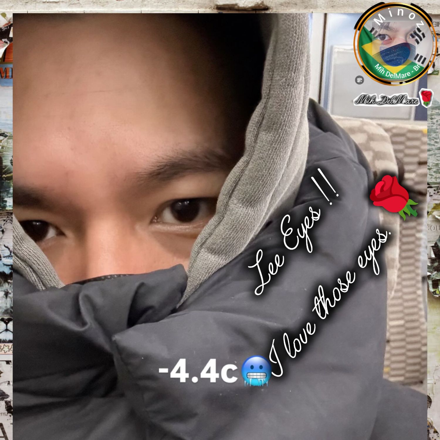 Recent activity shot of Lee Minho